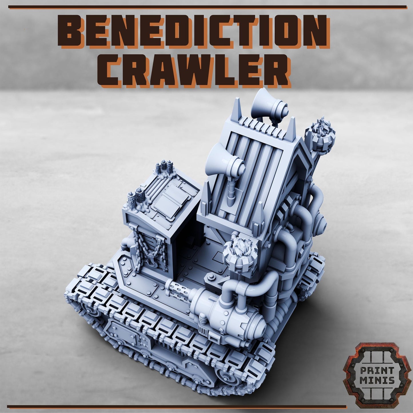 Benediction Crawler - Purifier Gang - Sci-Fi Grimdark City Skirmish Warfare Purifier Mercenaries