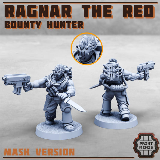 Ragnar the Red - Bounty Hunter - Sci-Fi Grimdark Mercenaries