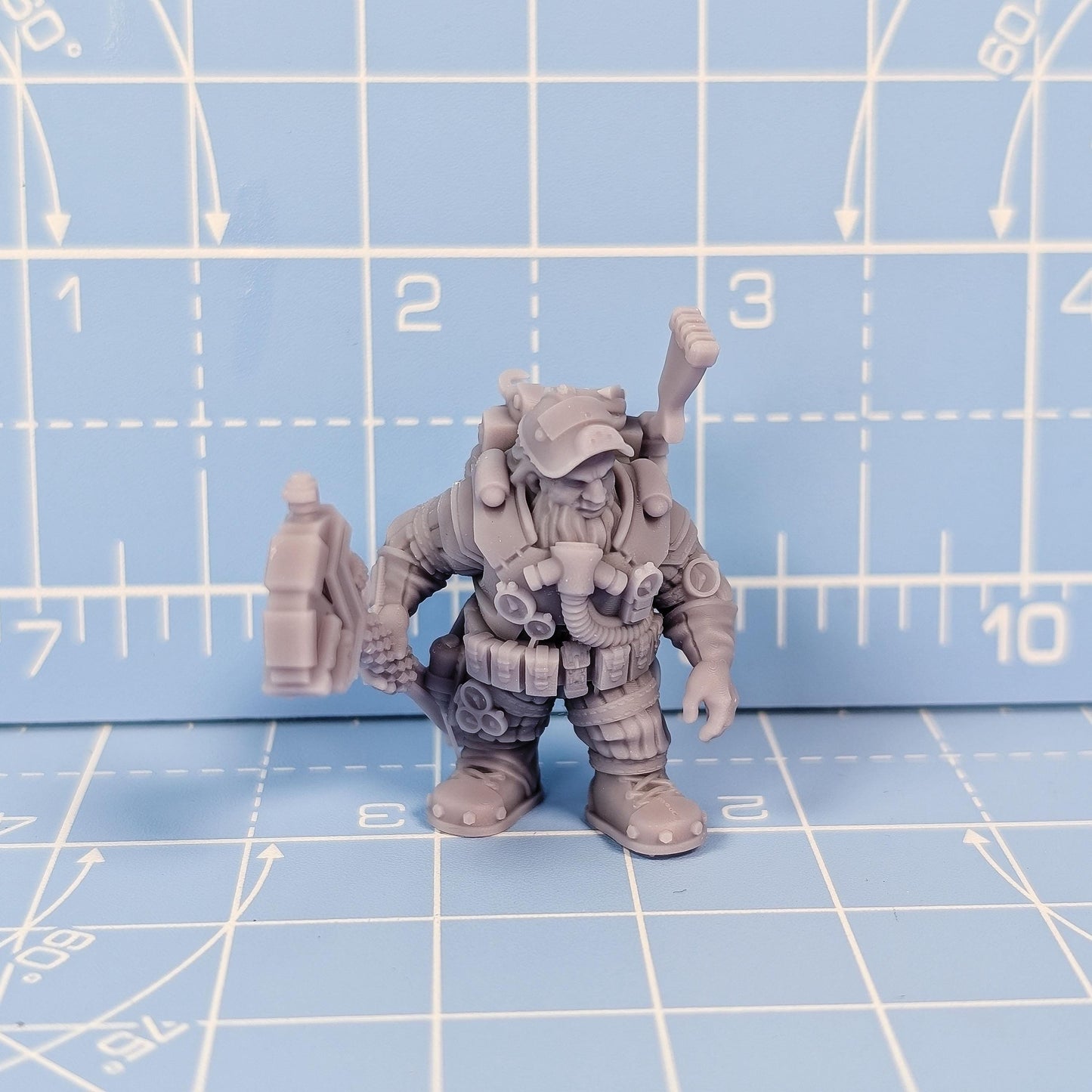 Farbek - Umbral Dwarf Navigator, Hellspire - Sci-Fi Grimdark Sump Pirate