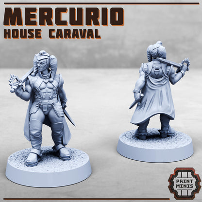Mercurio - House Caraval - Sci-Fi Grimdark Splicers