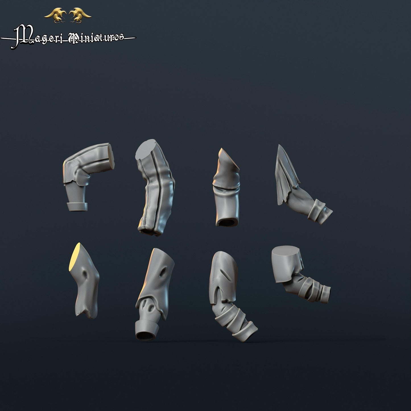 Undead Warband, Zombies and Dregs, Fantasy Skirmish Miniatures by Magori Miniatures, perfect for Fantasy Wargames and RPGs