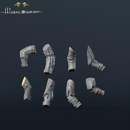 Undead Warband, Zombies and Dregs, Fantasy Skirmish Miniatures by Magori Miniatures, perfect for Fantasy Wargames and RPGs