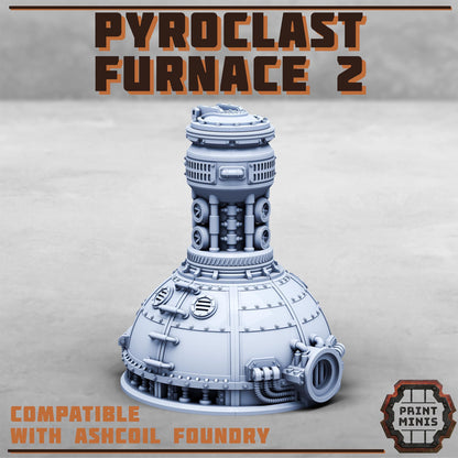Pyroclast Furnace Expansion - Zone Selvik - Sci-Fi Space Industrial Terrain