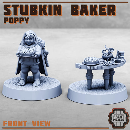 Poppy - Stubkin Baker - Sci-Fi Grimdark Mercenaries