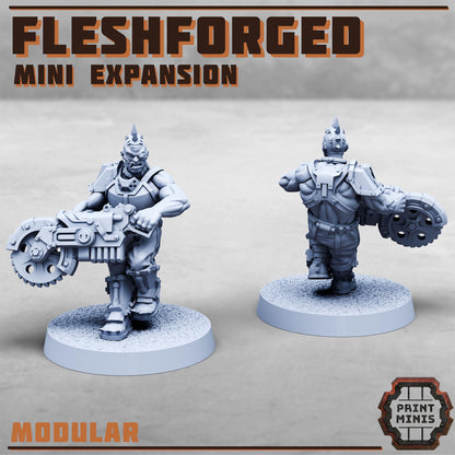 Fleshforged Gang 2 - a Muscular Gang - Sci-Fi Grimdark Mercenaries