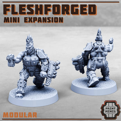 Fleshforged Gang 2 - a Muscular Gang - Sci-Fi Grimdark Mercenaries