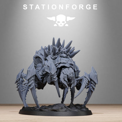 Xenarid Spider Beasts - Xenarid Alien Bugs - Sci-Fi Grimdark Bug aliens by STATIONFORGE