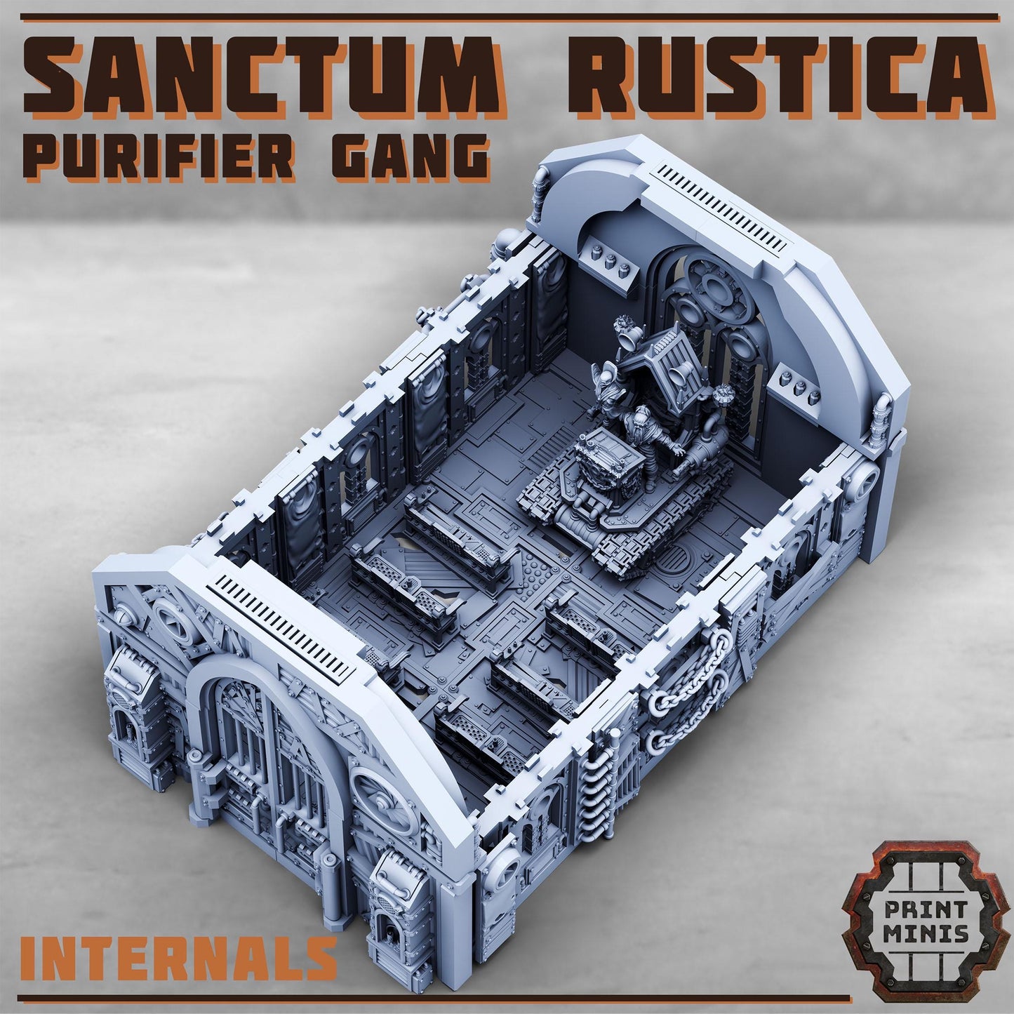Sanctum Rustica - Sci-Fi City Skirmish Wargaming Terrain