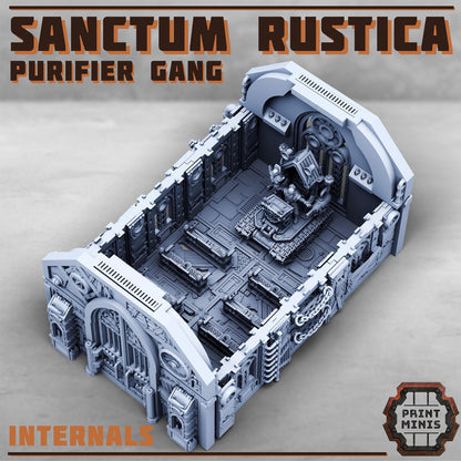 Sanctum Rustica - Sci-Fi City Skirmish Wargaming Terrain