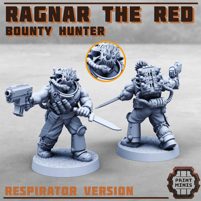Ragnar the Red - Bounty Hunter - Sci-Fi Grimdark Mercenaries