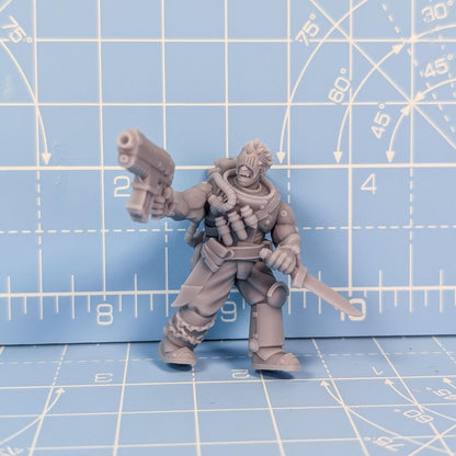 Ragnar the Red - Bounty Hunter - Sci-Fi Grimdark Mercenaries