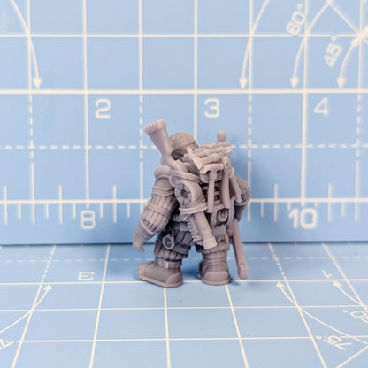 Farbek - Umbral Dwarf Navigator, Hellspire - Sci-Fi Grimdark Sump Pirate