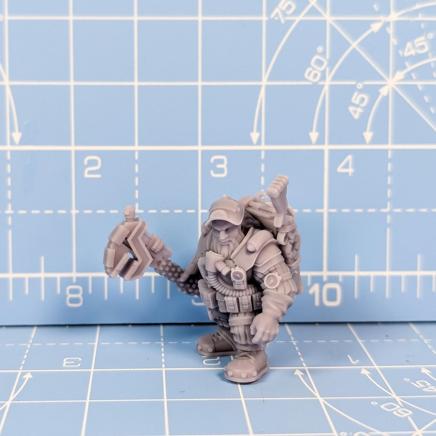 Farbek - Umbral Dwarf Navigator, Hellspire - Sci-Fi Grimdark Sump Pirate