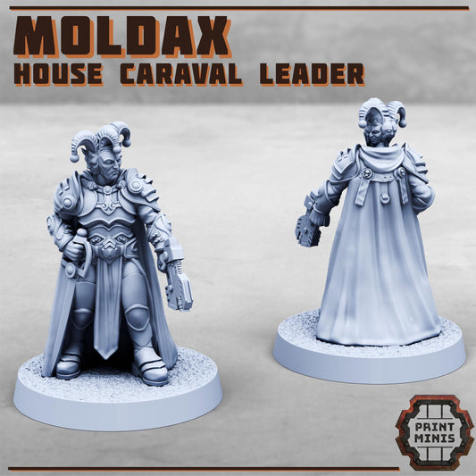Moldax - House Caraval Leader - Sci-Fi Grimdark Splicers