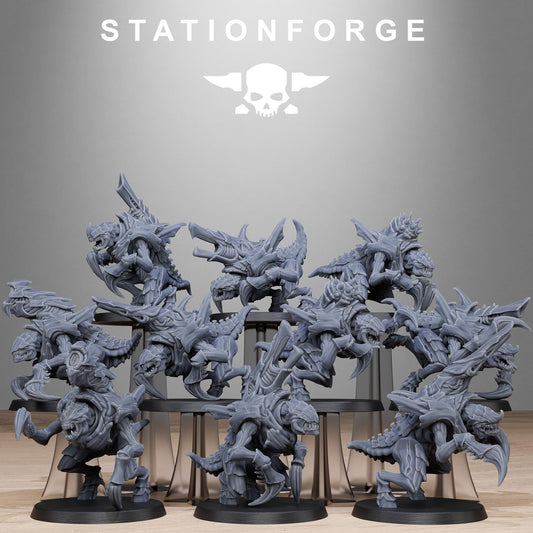Xenarid Karnyxes - Xenarid Alien Bugs - Sci-Fi Grimdark Bug aliens by STATIONFORGE