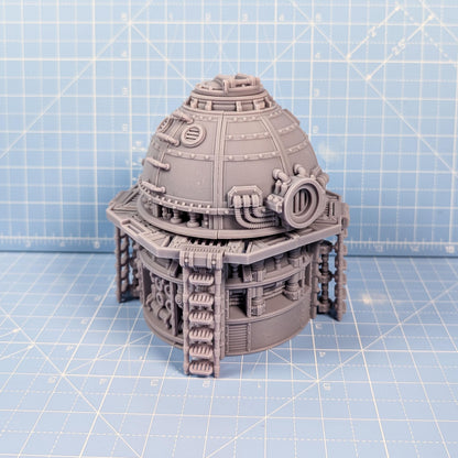 Pyroclast Furnace Expansion - Zone Selvik - Sci-Fi Space Industrial Terrain