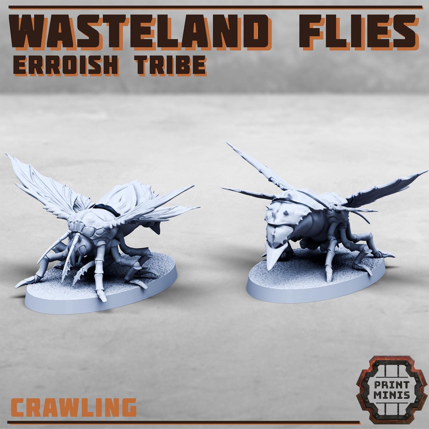Wasteland Flies - Erroish Tribe - Gang Expansion - Sci-Fi Grimdark Mercenaries