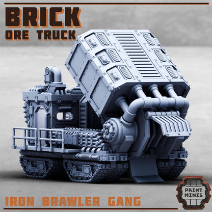Brick, the Ore Truck - Industrial Vehicle - Sci-Fi Space Industrial Terrain