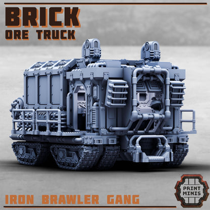 Brick, the Ore Truck - Industrial Vehicle - Sci-Fi Space Industrial Terrain