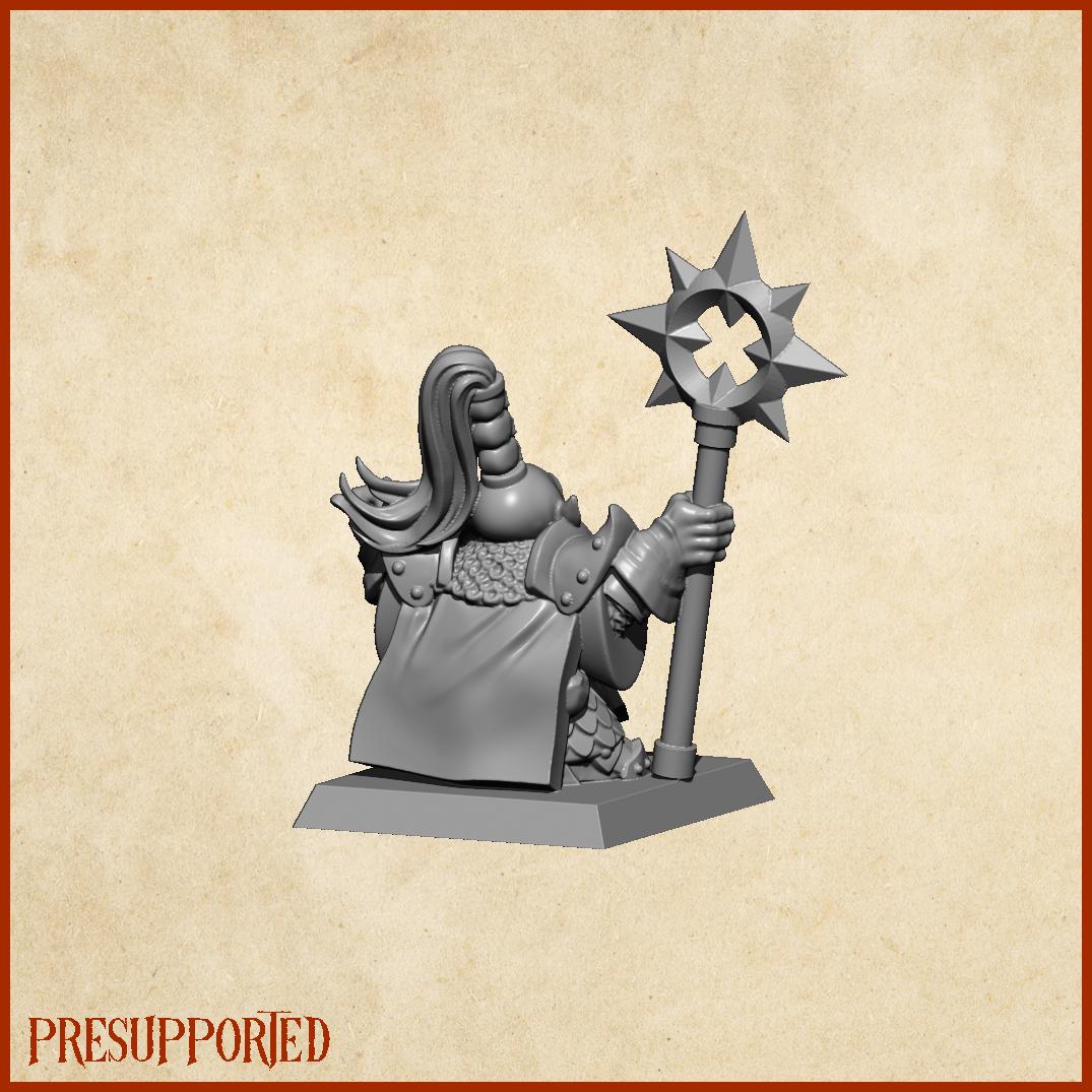 Infernal sorcerer, Fantasy Skirmish Miniatures by MoM Miniatures, perfect for Fantasy Wargames and RPGs