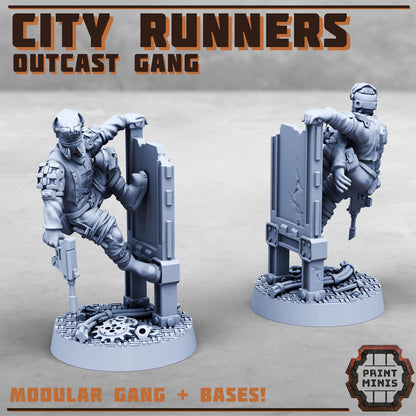 City Runner Gang - Outcast Gangers - Sci-Fi Grimdark Mercenaries