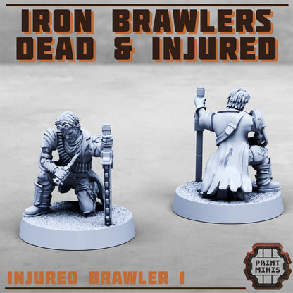 Iron Brawlers Gang – Sci-Fi Grimdark Miniatures