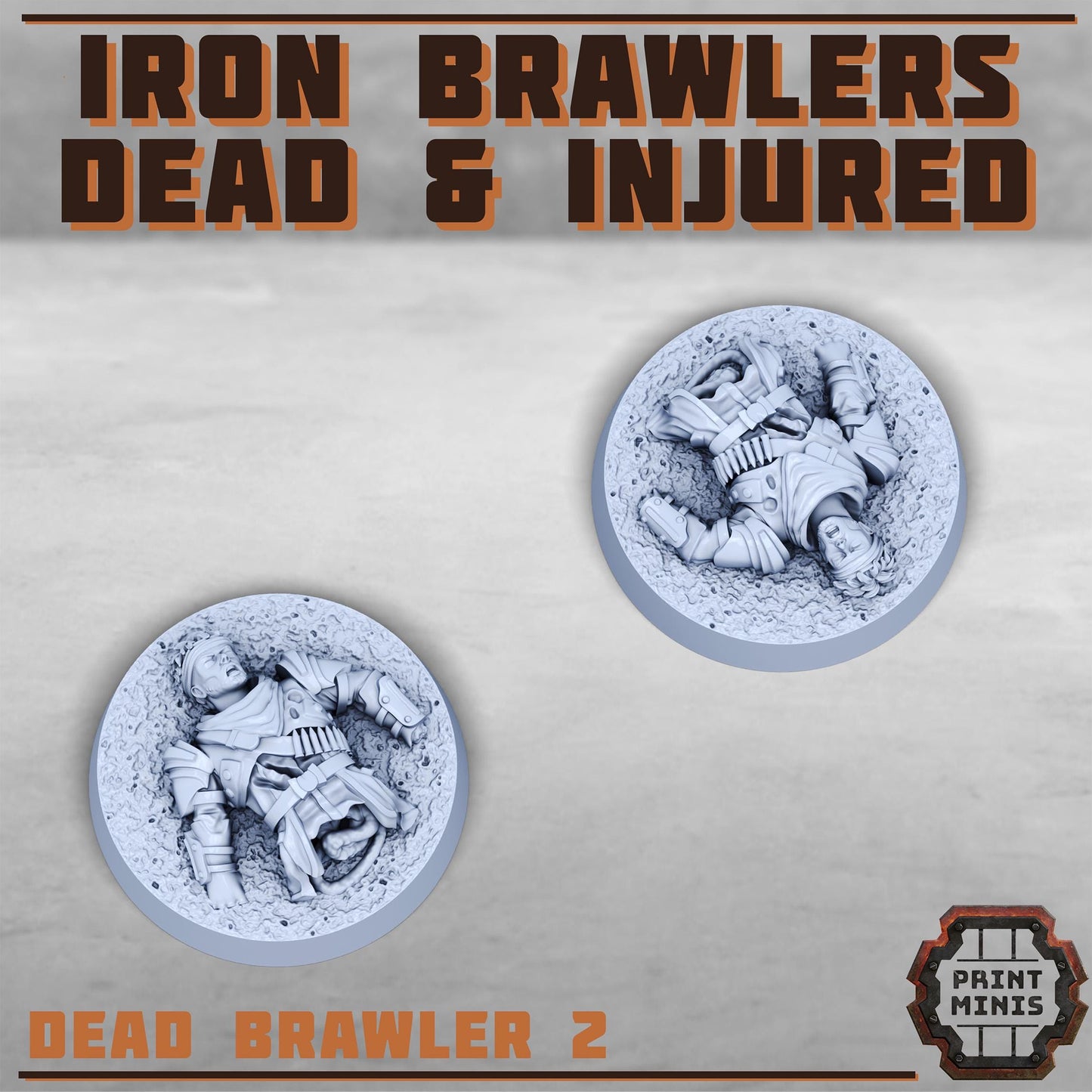 Iron Brawlers Gang – Sci-Fi Grimdark Miniatures