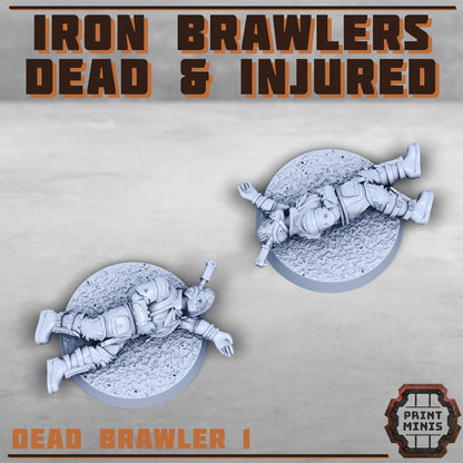 Iron Brawlers Gang – Sci-Fi Grimdark Miniatures