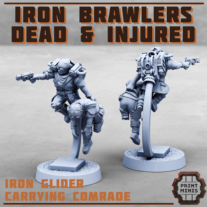 Iron Brawlers Gang – Sci-Fi Grimdark Miniatures