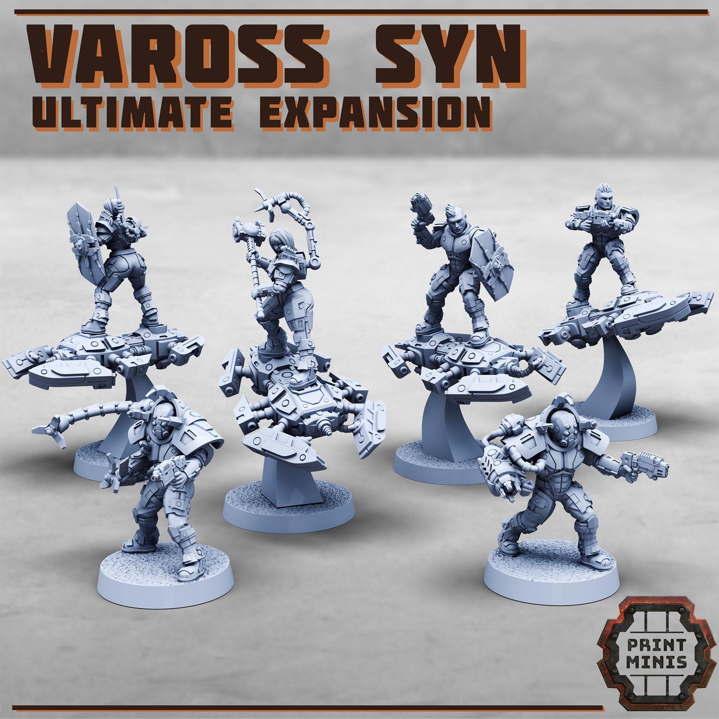 Vaross Syn Sci-Fi Miniatures – Ultimate Gang Expansion