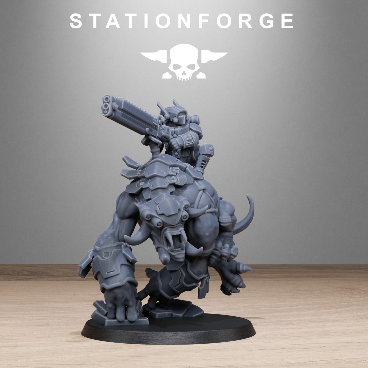 Tarion Beasts, Communitarian Alien Infantry, Sci-Fi Wargames Miniatures by STATIONFORGE