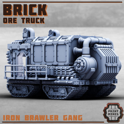 Brick, the Ore Truck - Industrial Vehicle - Sci-Fi Space Industrial Terrain