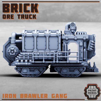 Brick, the Ore Truck - Industrial Vehicle - Sci-Fi Space Industrial Terrain