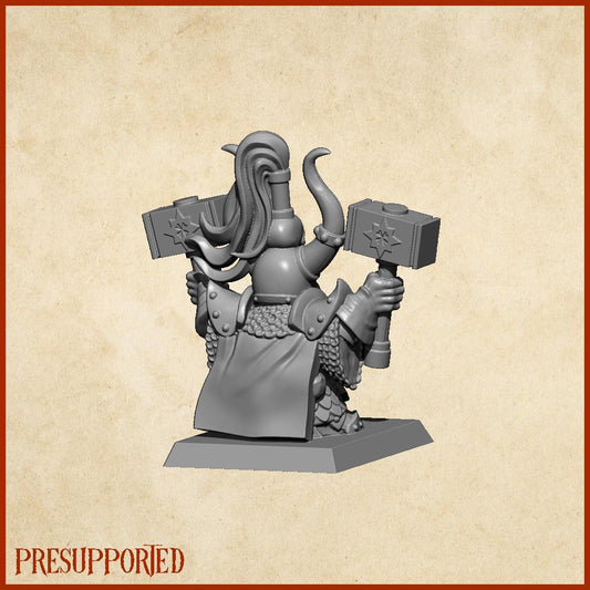 Lord of the Forge, Fantasy Skirmish Miniatures by MoM Miniatures, perfect for Fantasy Wargames and RPGs