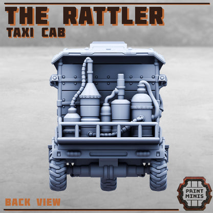The Rattler - Grimdark Taxi Cab - Sci-Fi Grimdark Vehicles
