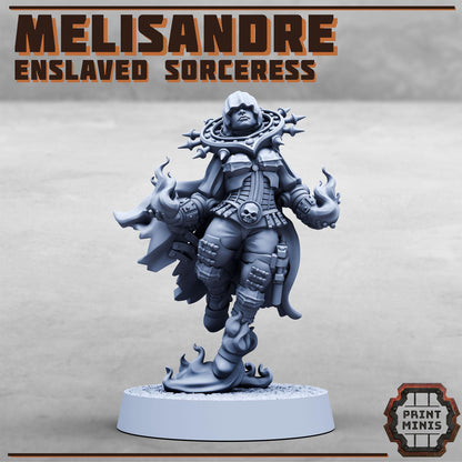 Melisandre - Enslaved Sorceress, Sci-Fi Space Mercenaries