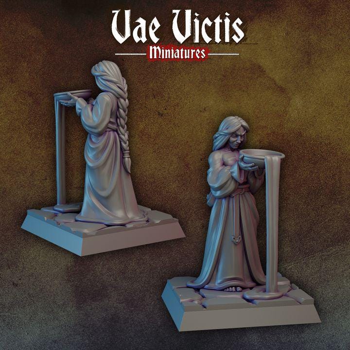 Fantasy Cossacks by Vae Victis Miniatures - Wargame Scale 3D Printed Miniature