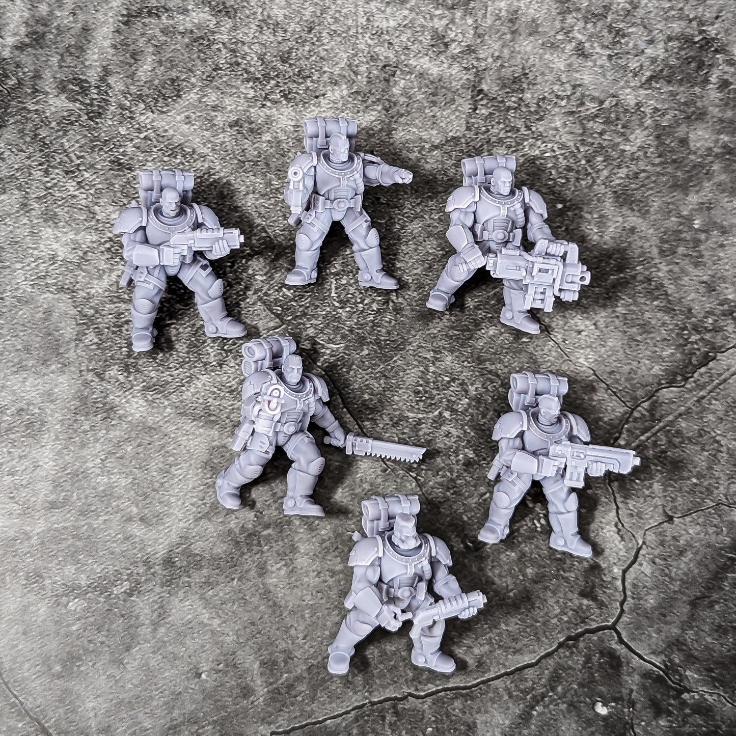 Armatis Mors - Scouts Squad - Futuristic Marine Army, Sci-Fi Space Warriors