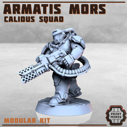 Armatis Mors Warriors - Calidus Squad - Futuristic Marine Army, Sci-Fi Space Warriors