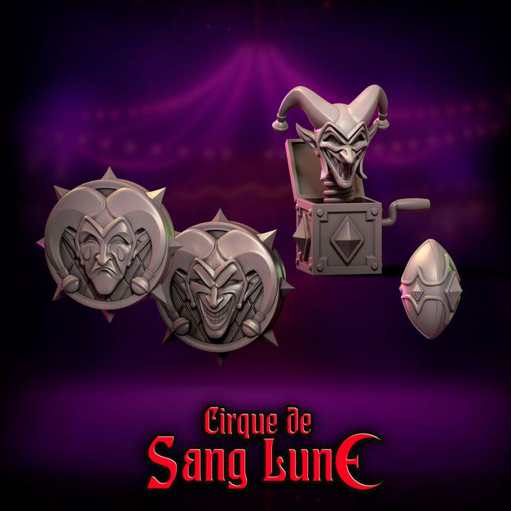 Cirque de Sang Lune by Punga Miniatures - Wargame Scale 3D Printed Miniature - Part 2