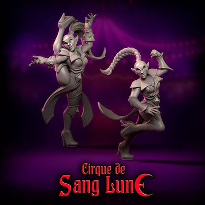 Cirque de Sang Lune by Punga Miniatures - Wargame Scale 3D Printed Miniature - Part 2