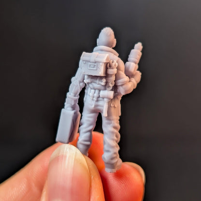 Marek the Mechanic, Sci-Fi Grimdark Civilians by STATIONFORGE, Hive City Skirmish