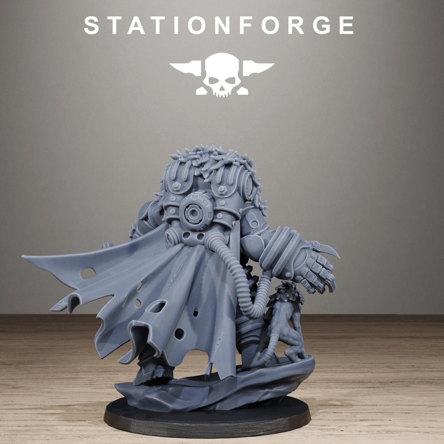 Techno Savages Vernaxers, Modular Sci-Fi Techno-Bot Miniatures by STATIONFORGE, Grimdark Wargames Proxy