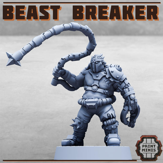 Beast Breaker, Sci-Fi Grimdark Civilians by Print Minis, Hive City Skirmish