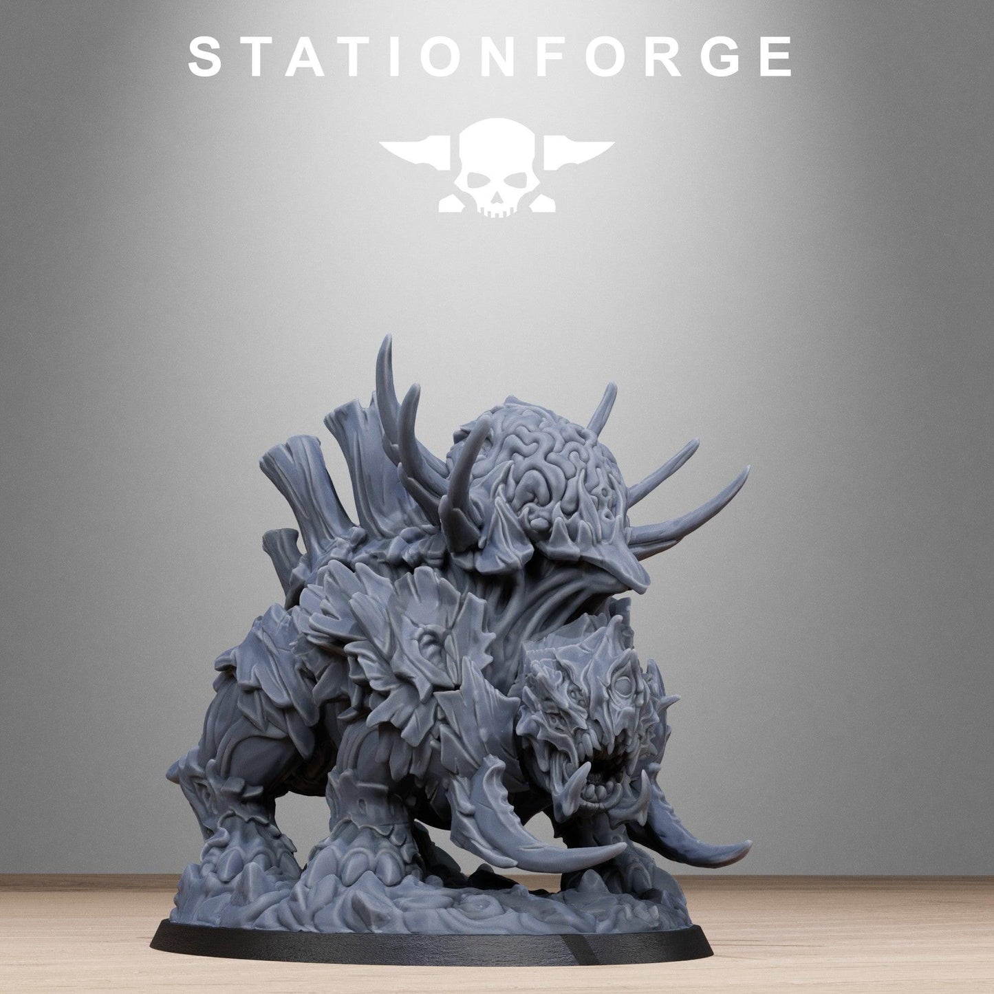 Xenarid Klaurax, Sci-Fi Bug Alien Miniatures by STATIONFORGE, Grimdark Wargames Proxy