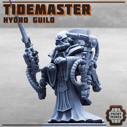 Hydro Guild, Sci-Fi Grimdark Civilians by Print Minis, Hive City Skirmish