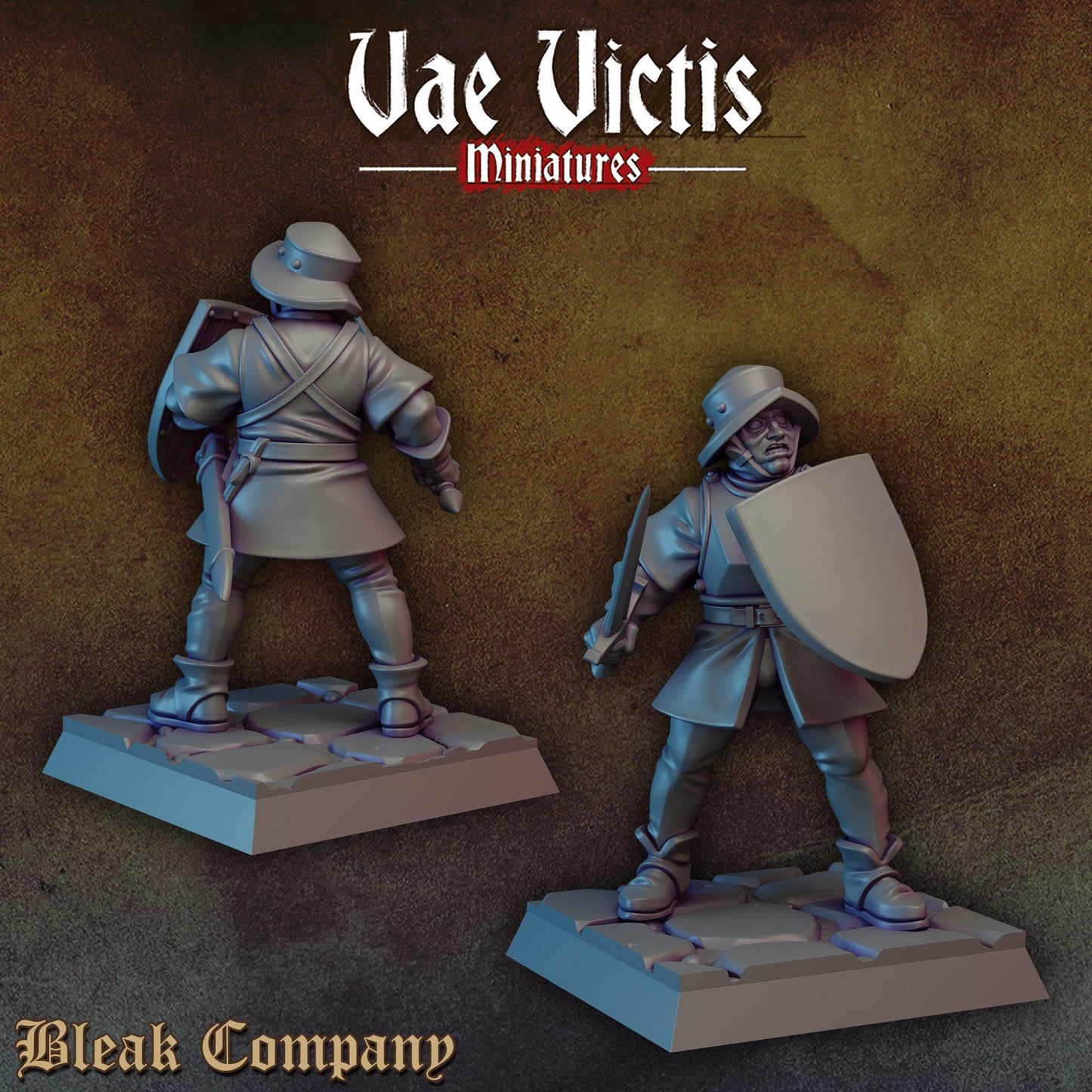Bleak Company, Fantasy Wargame Miniatures by Vae Victis, perfect for Fantasy Wargames and Tabletop RPGs