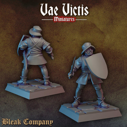 Bleak Company, Fantasy Wargame Miniatures by Vae Victis, perfect for Fantasy Wargames and Tabletop RPGs