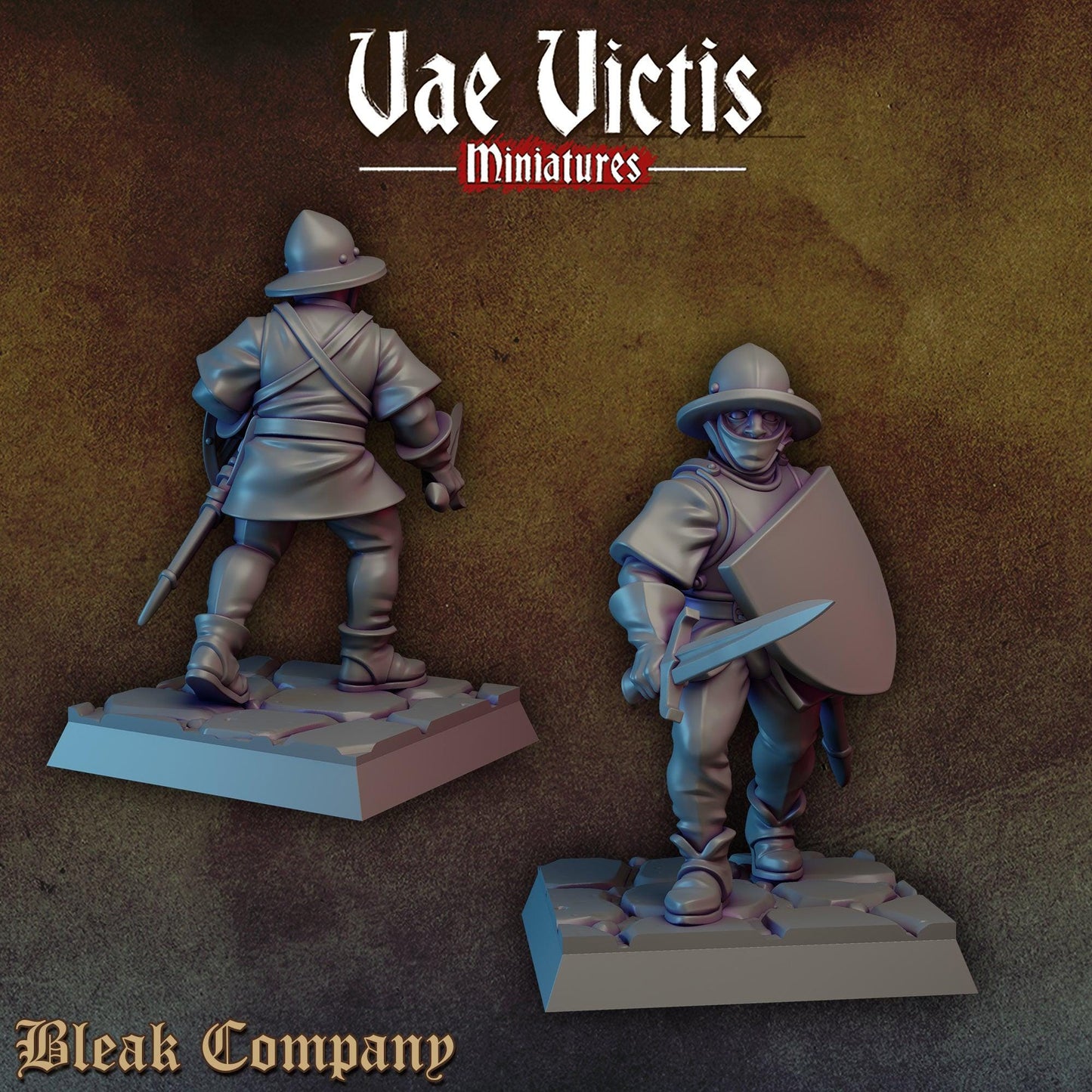 Bleak Company, Fantasy Wargame Miniatures by Vae Victis, perfect for Fantasy Wargames and Tabletop RPGs