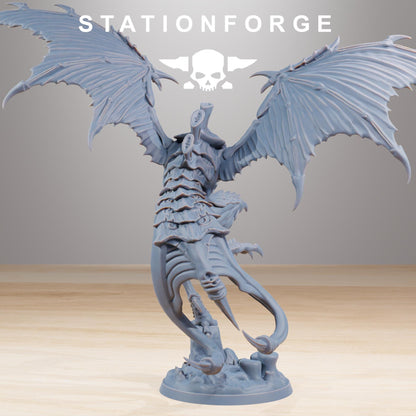 Xenarid Flyer Leader - Xenarid Alien Bugs -  Sci-Fi Grimdark Bug aliens by STATIONFORGE